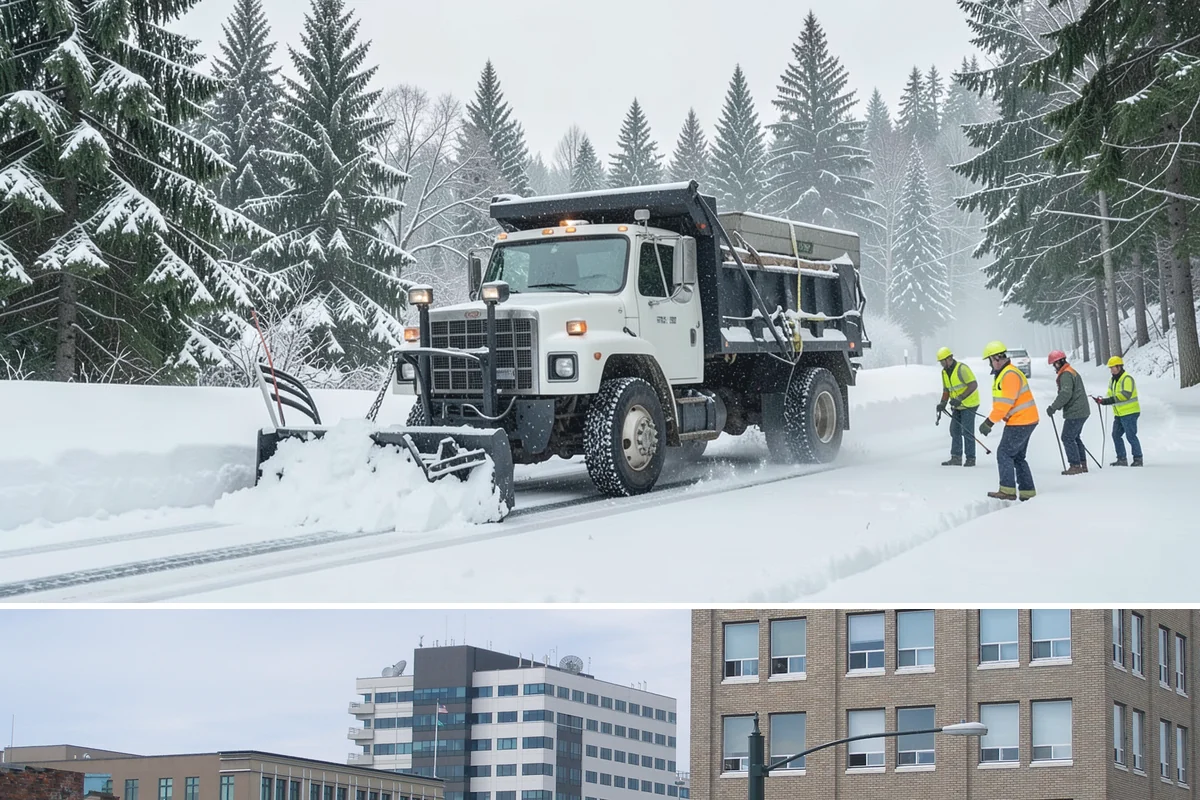 Emergency Shoveling in Everett, Snohomish County, WA - Emergency shoveling is on call all winter, from the first lowland snowfall in late fall through early spring.