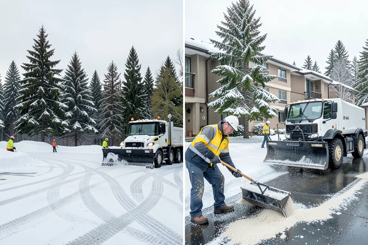 Emergency Shoveling in Fircrest, Pierce County, WA - Confirm the property and priority areas by phone