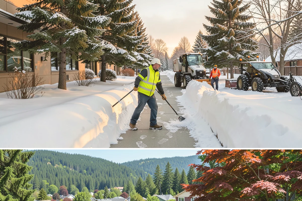 Emergency Shoveling in Index, Snohomish County, WA - Emergency shoveling is on call all winter, from the first lowland snowfall in late fall through early spring.