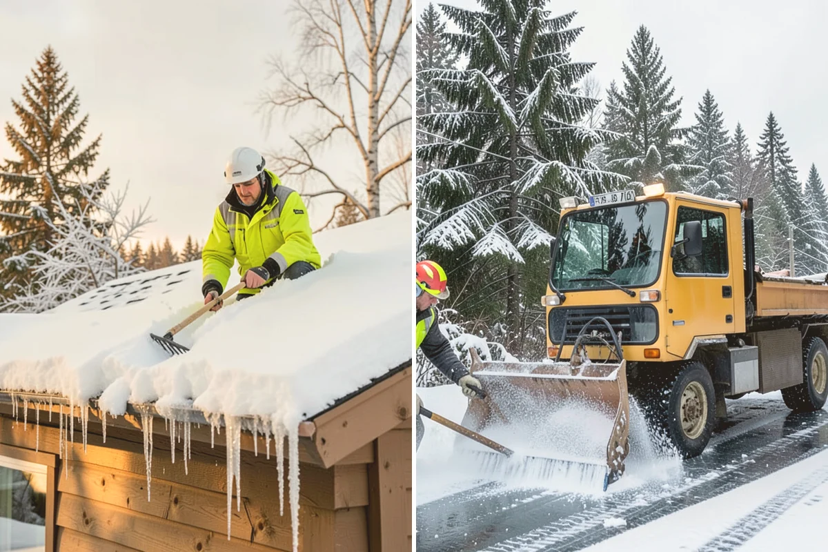 Emergency Shoveling in Kirkland, King County, WA - Confirm the property and priority areas by phone
