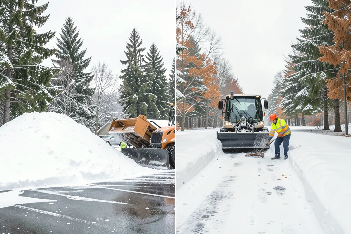 Emergency Shoveling in Lake Stevens, Snohomish County, WA - Confirm the property and priority areas by phone