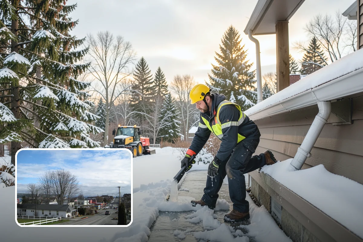 Emergency Shoveling in Langley, Island County, WA - On-demand crews for areas a plow cannot reach