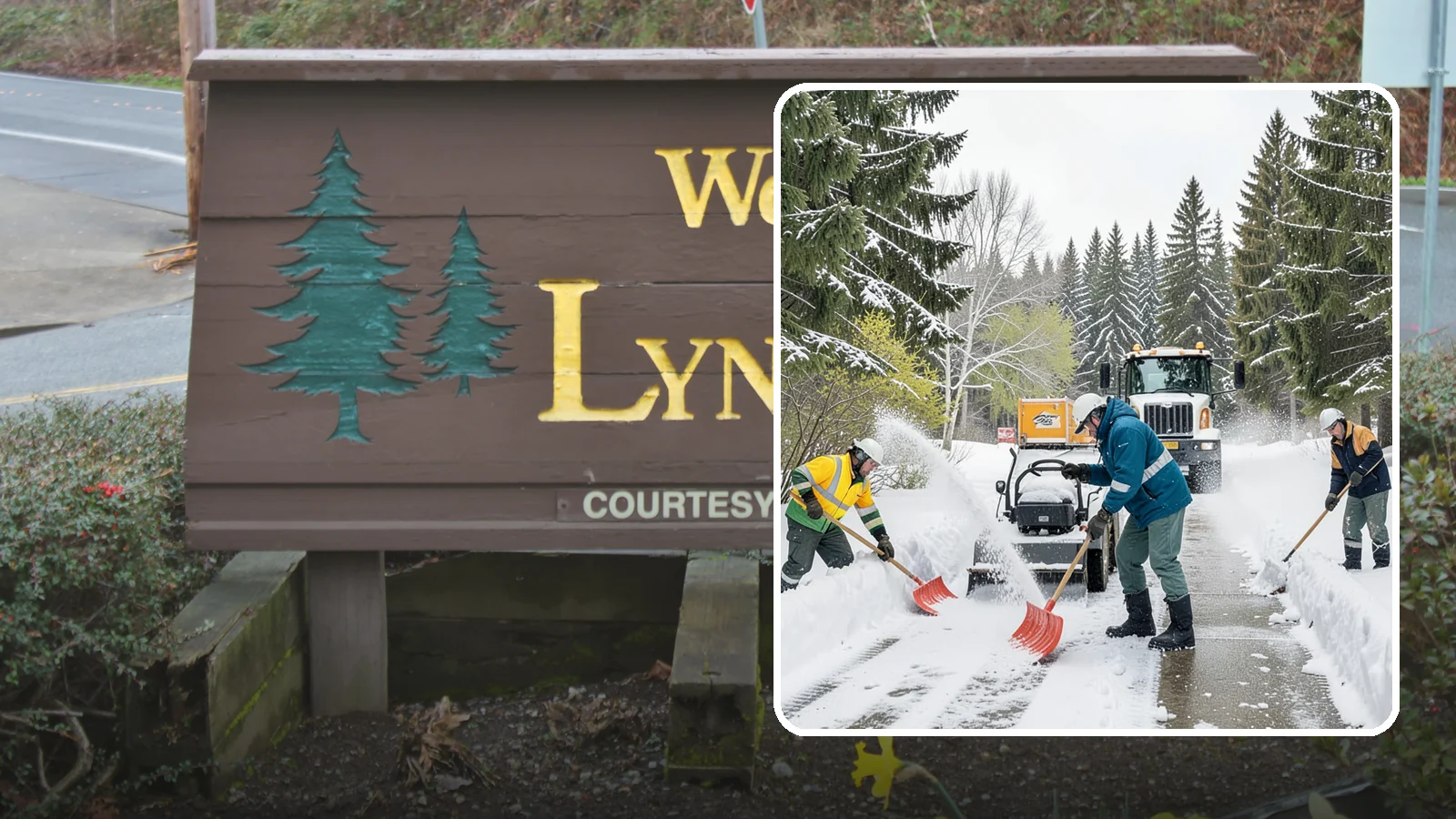 Emergency Shoveling in Lynnwood, Snohomish County, WA - We send crews out on demand across Western Washington to hand-clear walkways, entrances, and steps when snow needs to be gone...