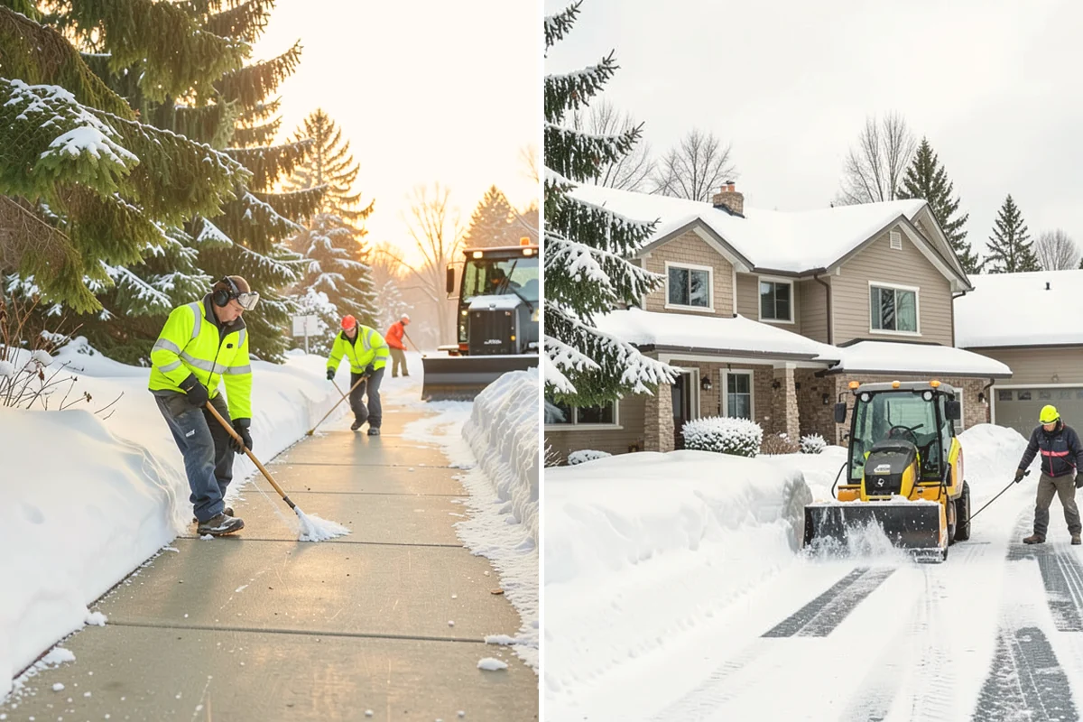 Emergency Shoveling in Lynnwood, Snohomish County, WA - Confirm the property and priority areas by phone