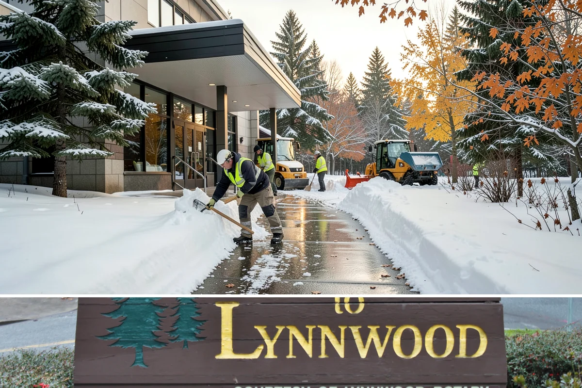 Emergency Shoveling in Lynnwood, Snohomish County, WA - Emergency shoveling is on call all winter, from the first lowland snowfall in late fall through early spring.