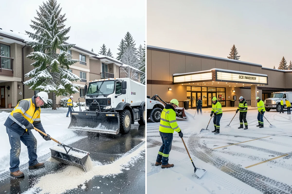 Emergency Shoveling in Maple Valley, King County, WA - Confirm the property and priority areas by phone