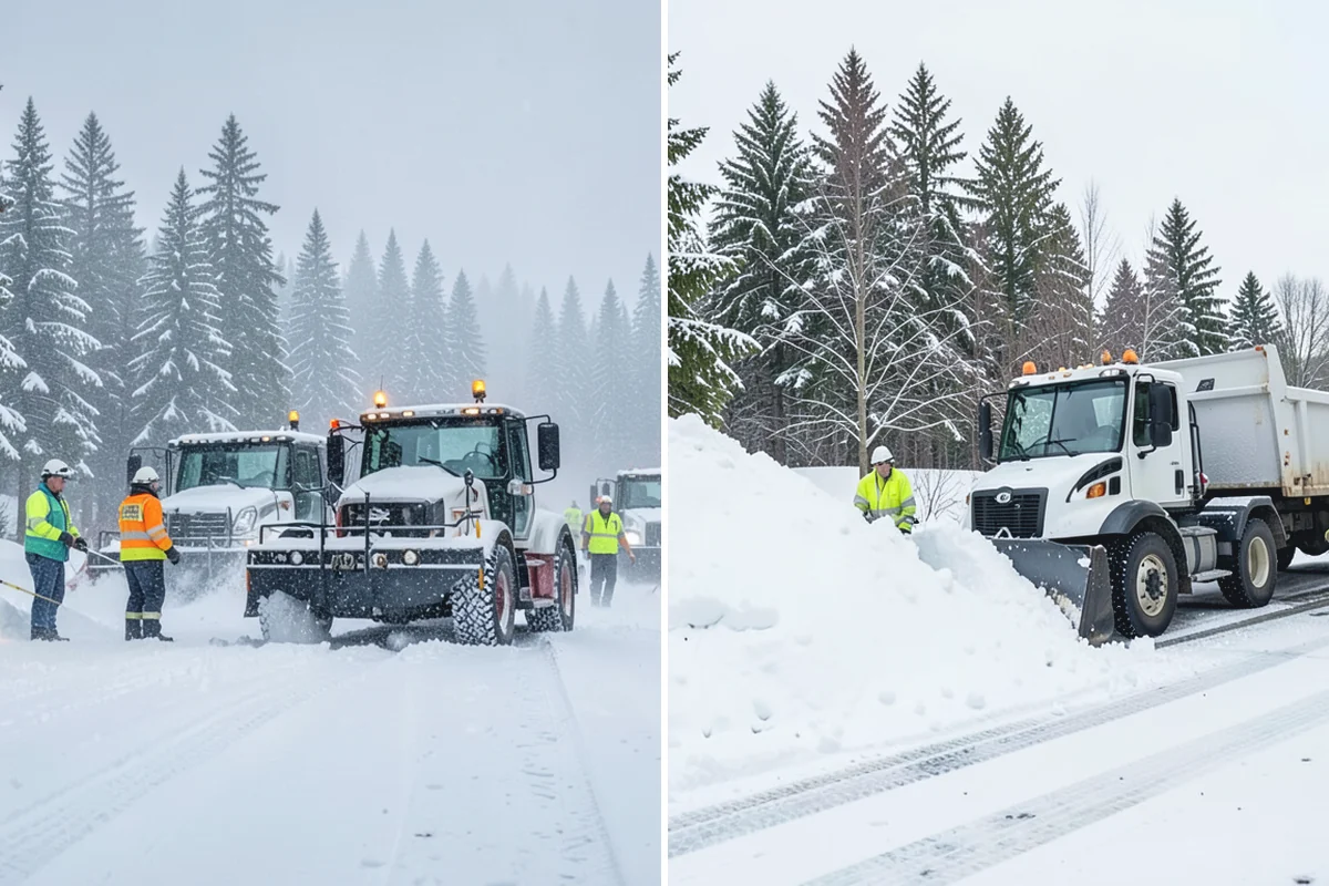 Emergency Shoveling in Medina, King County, WA - Confirm the property and priority areas by phone