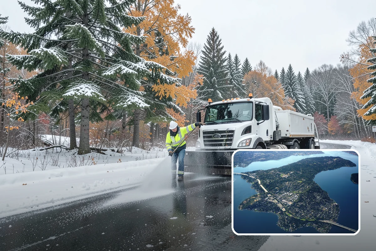 Emergency Shoveling in Mercer Island, King County, WA - On-demand crews for areas a plow cannot reach