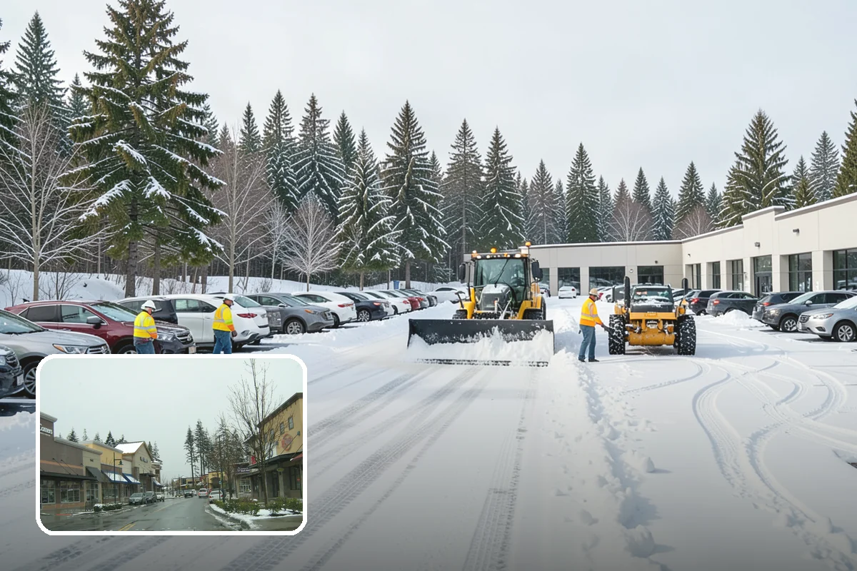 Emergency Shoveling in Mill Creek, Snohomish County, WA - On-demand crews for areas a plow cannot reach