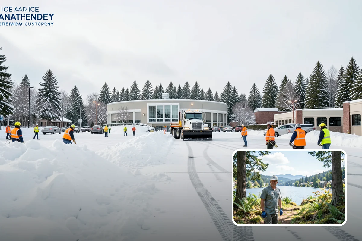 Emergency Shoveling in Milton, King County, WA - On-demand crews for areas a plow cannot reach