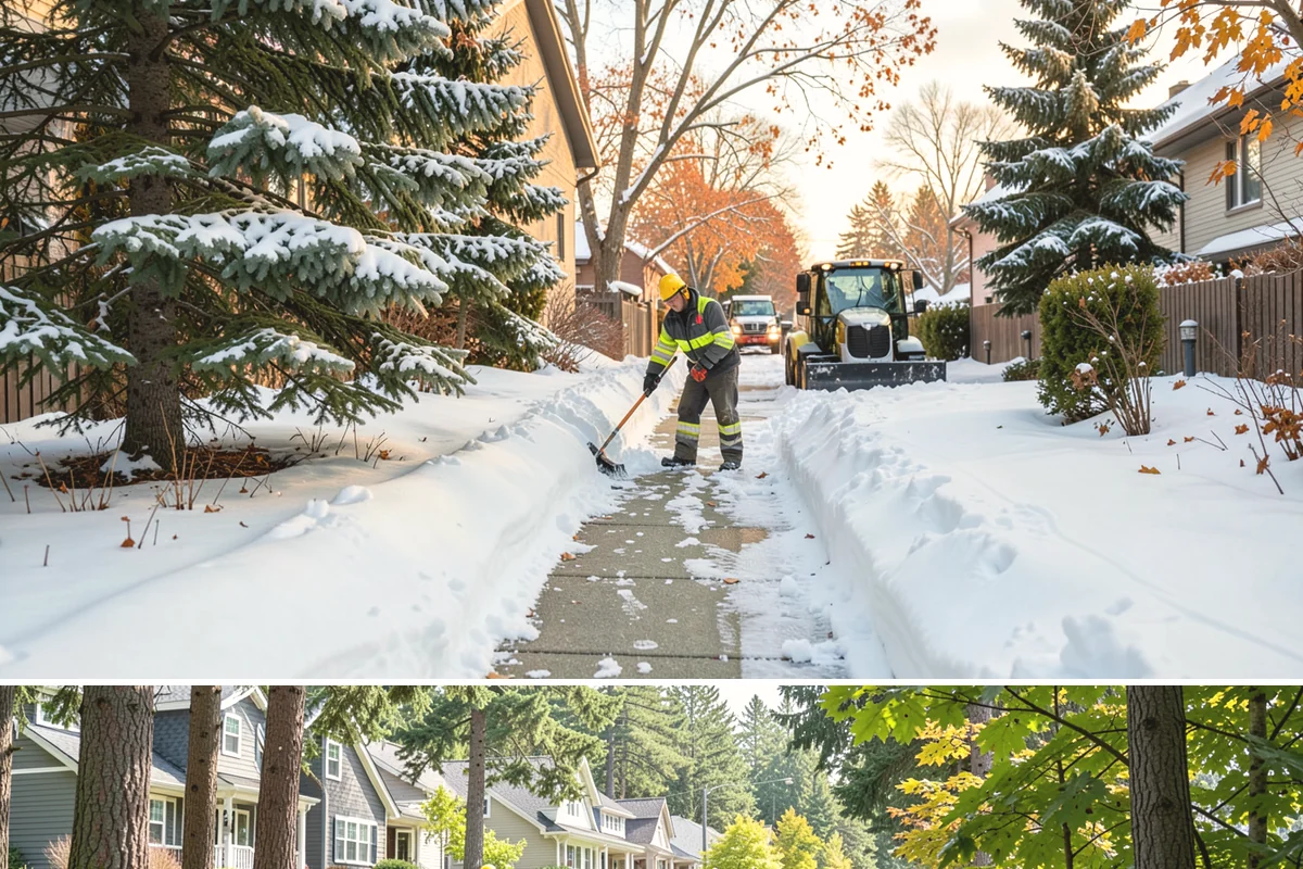 Emergency Shoveling in Normandy Park, King County, WA - Emergency shoveling is on call all winter, from the first lowland snowfall in late fall through early spring.
