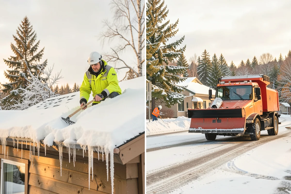 Emergency Shoveling in Oak Harbor, Island County, WA - Confirm the property and priority areas by phone