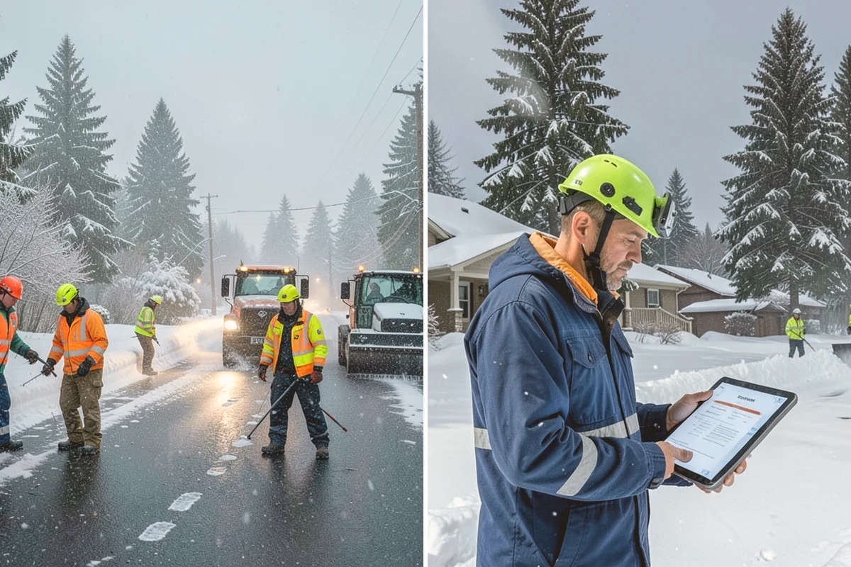 Emergency Shoveling in Sammamish, King County, WA - Confirm the property and priority areas by phone