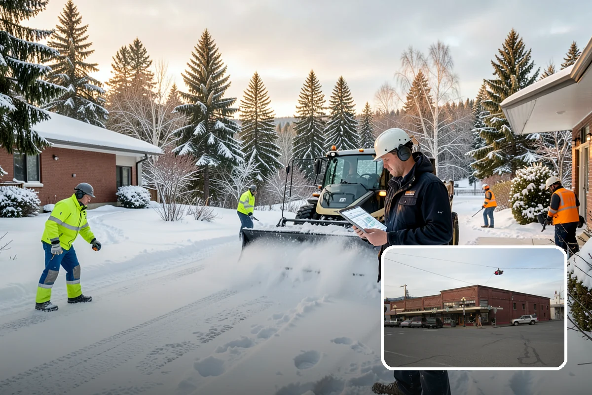 Emergency Shoveling in Sedro-Woolley, Skagit County, WA - On-demand crews for areas a plow cannot reach
