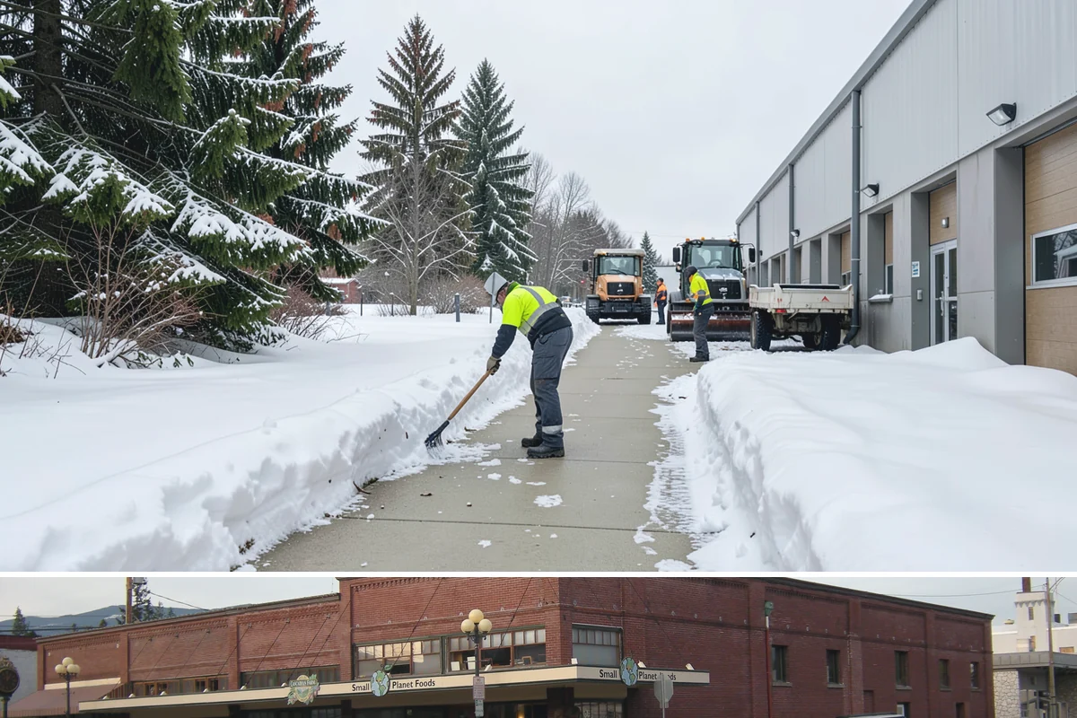 Emergency Shoveling in Sedro-Woolley, Skagit County, WA - Emergency shoveling is on call all winter, from the first lowland snowfall in late fall through early spring.