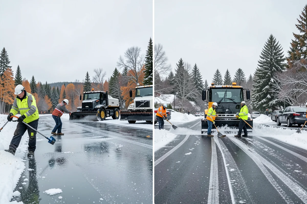 Emergency Shoveling in Shoreline, King County, WA - Confirm the property and priority areas by phone