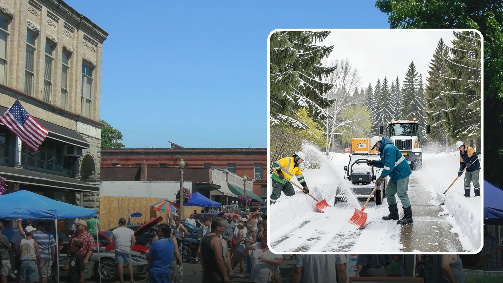 Emergency Shoveling in Snohomish, Snohomish County, WA - We send crews out on demand across Western Washington to hand-clear walkways, entrances, and steps when snow needs to be gone...