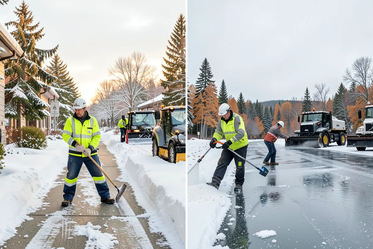 Emergency Shoveling in Snoqualmie, King County, WA - Confirm the property and priority areas by phone