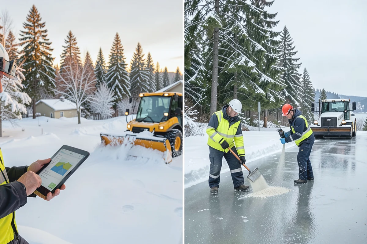 Emergency Shoveling in South Prairie, Pierce County, WA - Confirm the property and priority areas by phone