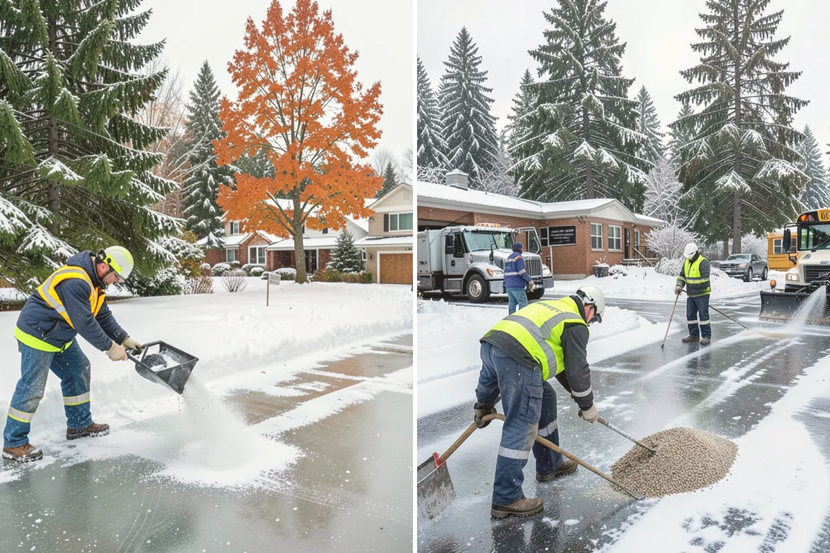 Emergency Shoveling in Stanwood, Snohomish County, WA - Confirm the property and priority areas by phone