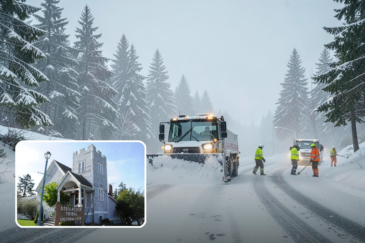 Emergency Shoveling in Steilacoom, Pierce County, WA - On-demand crews for areas a plow cannot reach