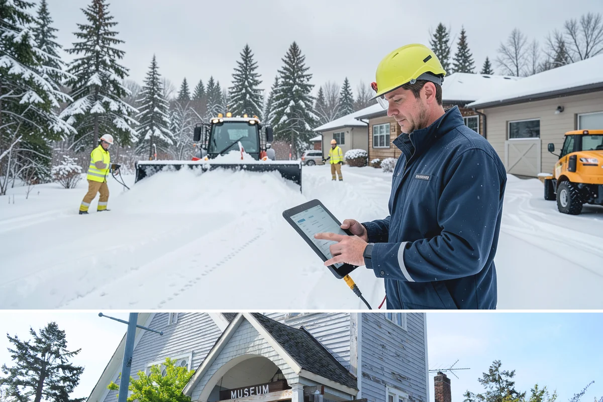 Emergency Shoveling in Steilacoom, Pierce County, WA - Emergency shoveling is on call all winter, from the first lowland snowfall in late fall through early spring.