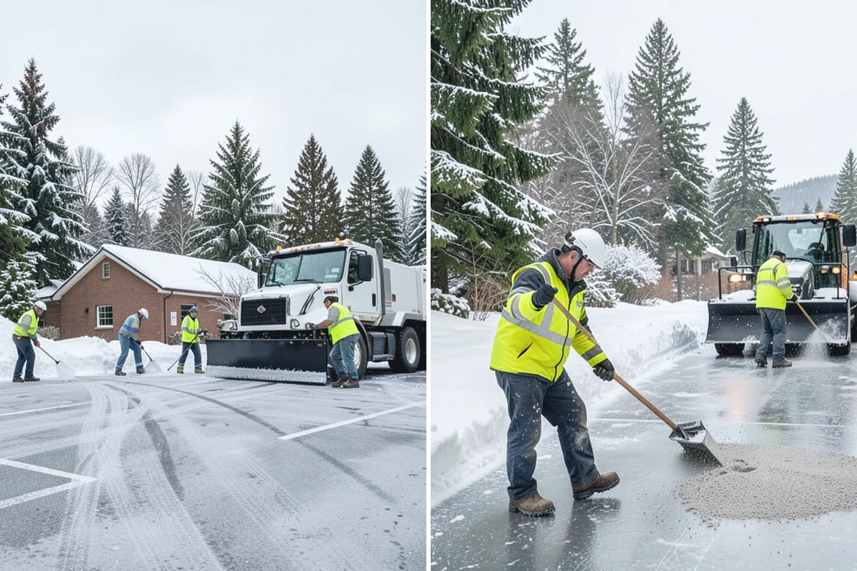 Emergency Shoveling in Sumner, Pierce County, WA - Confirm the property and priority areas by phone