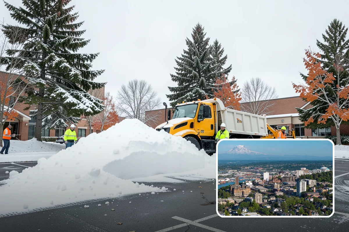 Emergency Shoveling in Tacoma, Pierce County, WA - On-demand crews for areas a plow cannot reach