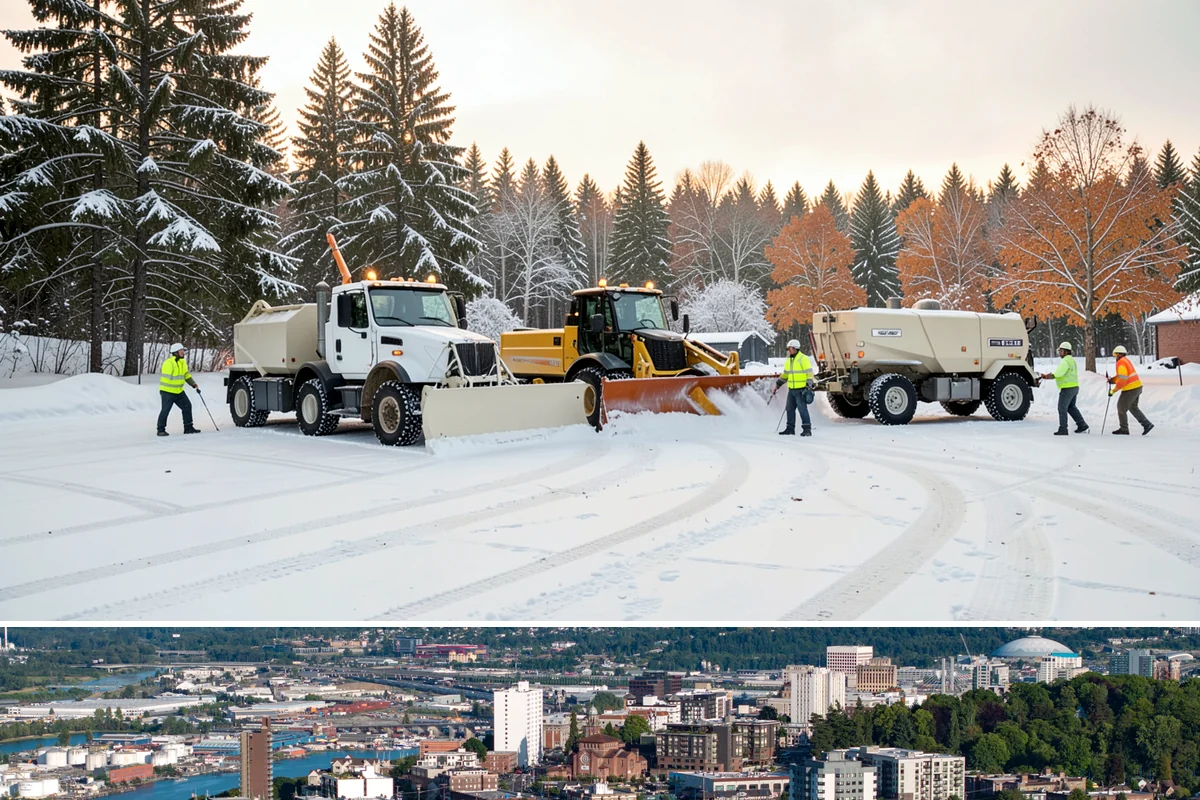 Emergency Shoveling in Tacoma, Pierce County, WA - Emergency shoveling is on call all winter, from the first lowland snowfall in late fall through early spring.