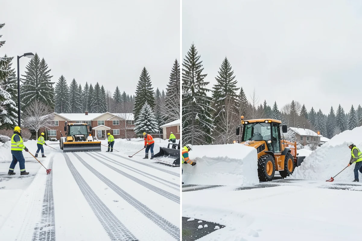 Emergency Shoveling in Tukwila, King County, WA - Confirm the property and priority areas by phone
