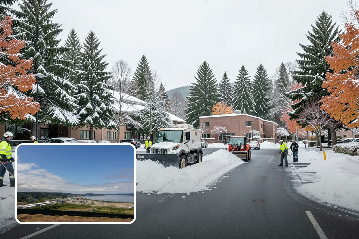 Emergency Shoveling in University Place, Pierce County, WA - On-demand crews for areas a plow cannot reach