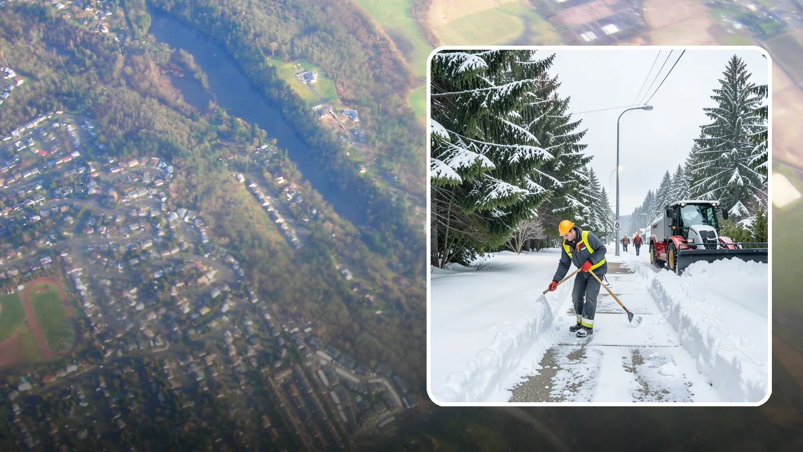 Emergency Sidewalk Clearing in Algona, King County, WA - We clear public and private sidewalks across Western Washington on demand so pedestrians stay safe and your property stays...