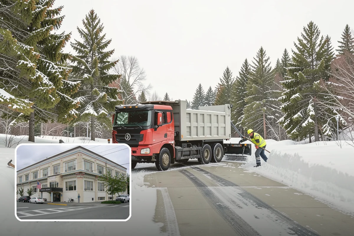 Emergency Sidewalk Clearing in Anacortes, Skagit County, WA - Rapid clearing to meet local sidewalk ordinances