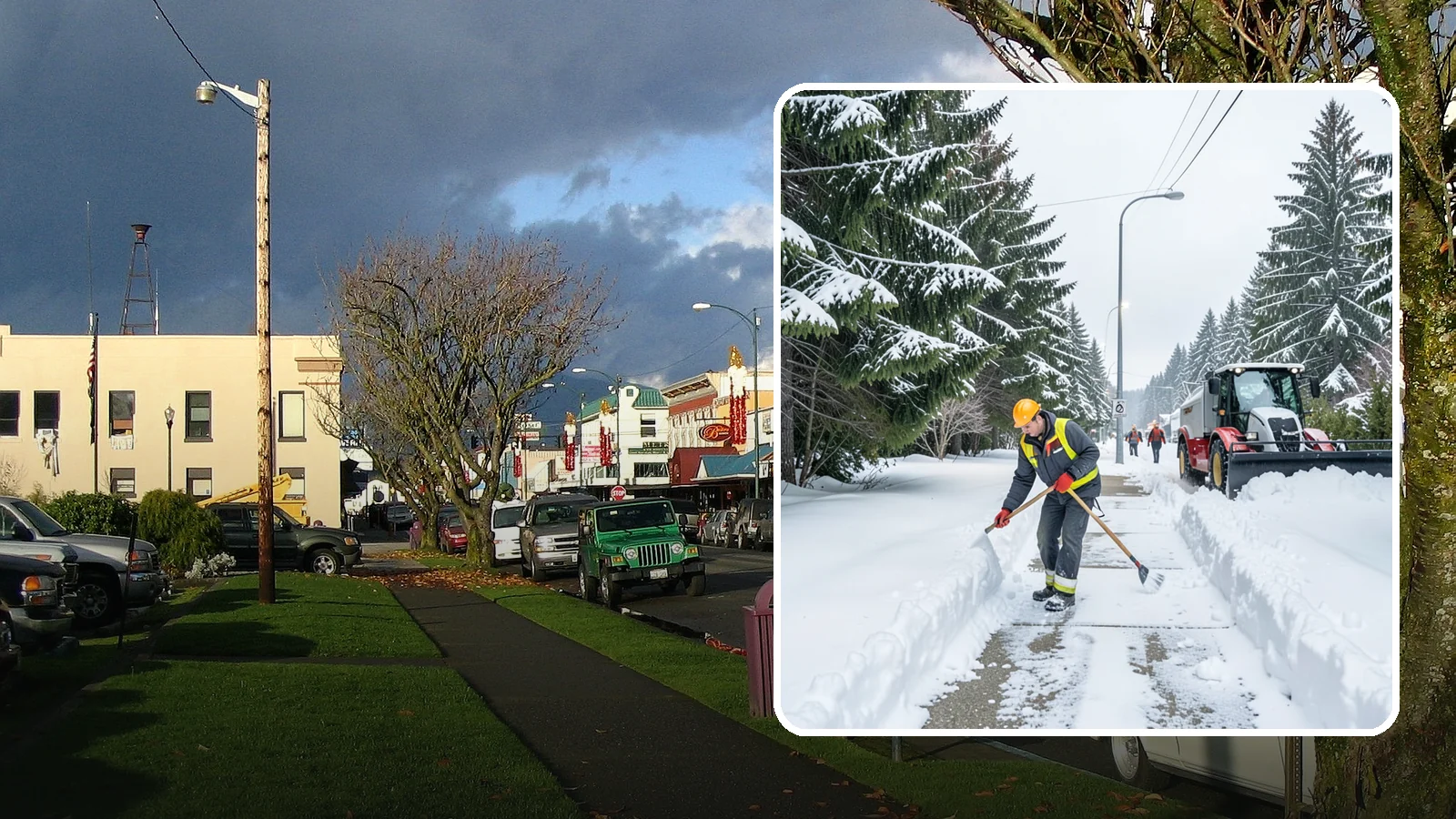Emergency Sidewalk Clearing in Arlington, Snohomish County, WA - We clear public and private sidewalks across Western Washington on demand so pedestrians stay safe and your property stays...