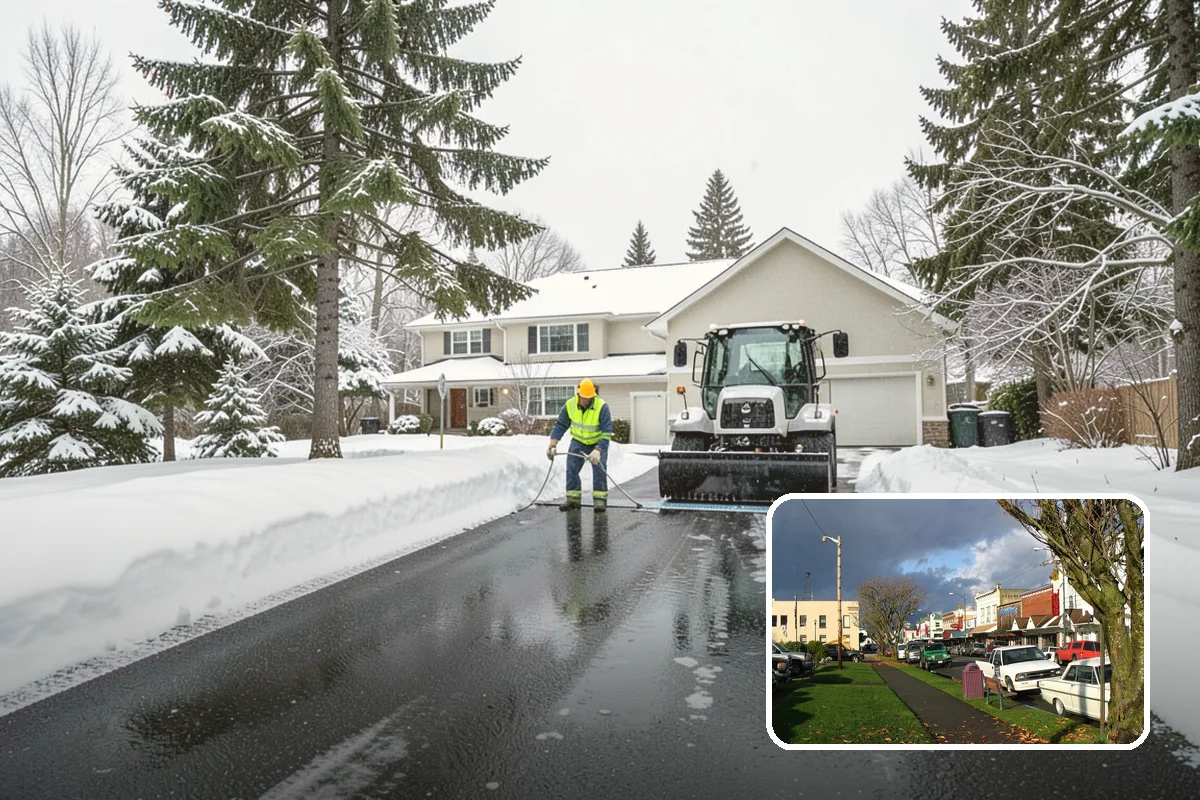 Emergency Sidewalk Clearing in Arlington, Snohomish County, WA - Rapid clearing to meet local sidewalk ordinances