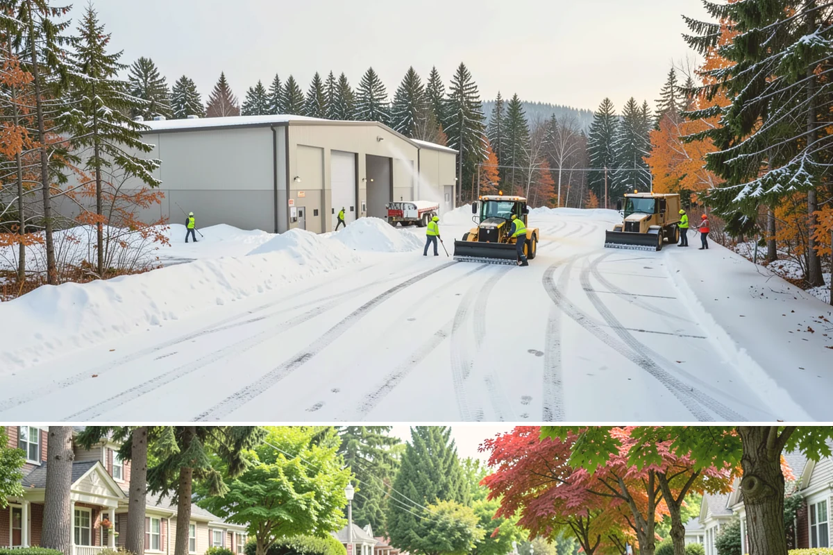 Emergency Sidewalk Clearing in Beaux Arts Village, King County, WA - Emergency sidewalk clearing is available throughout winter whenever a storm threatens compliance and pedestrian safety.