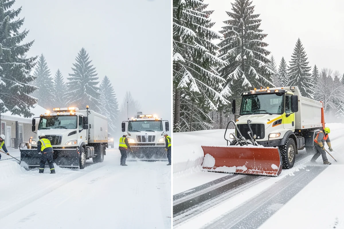 Emergency Sidewalk Clearing in Black Diamond, King County, WA - Confirm the sidewalk sections and compliance requirements