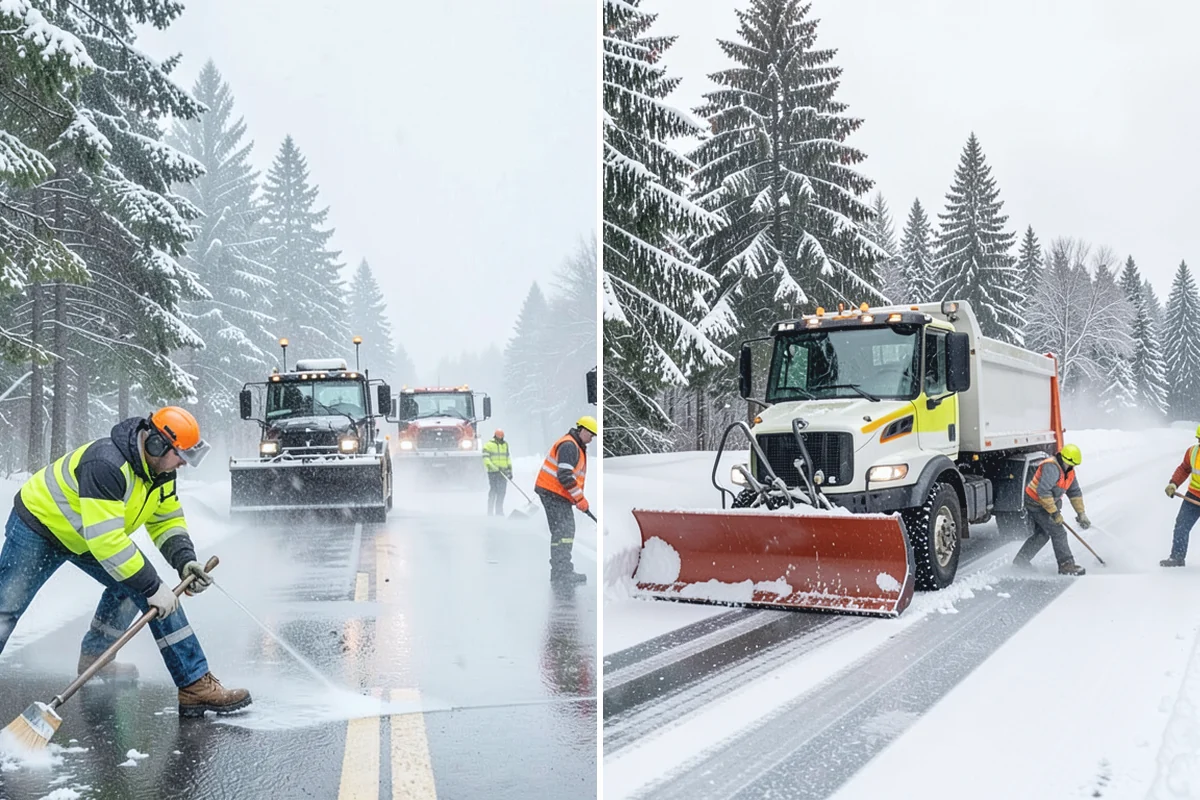 Emergency Sidewalk Clearing in Bonney Lake, Pierce County, WA - Confirm the sidewalk sections and compliance requirements
