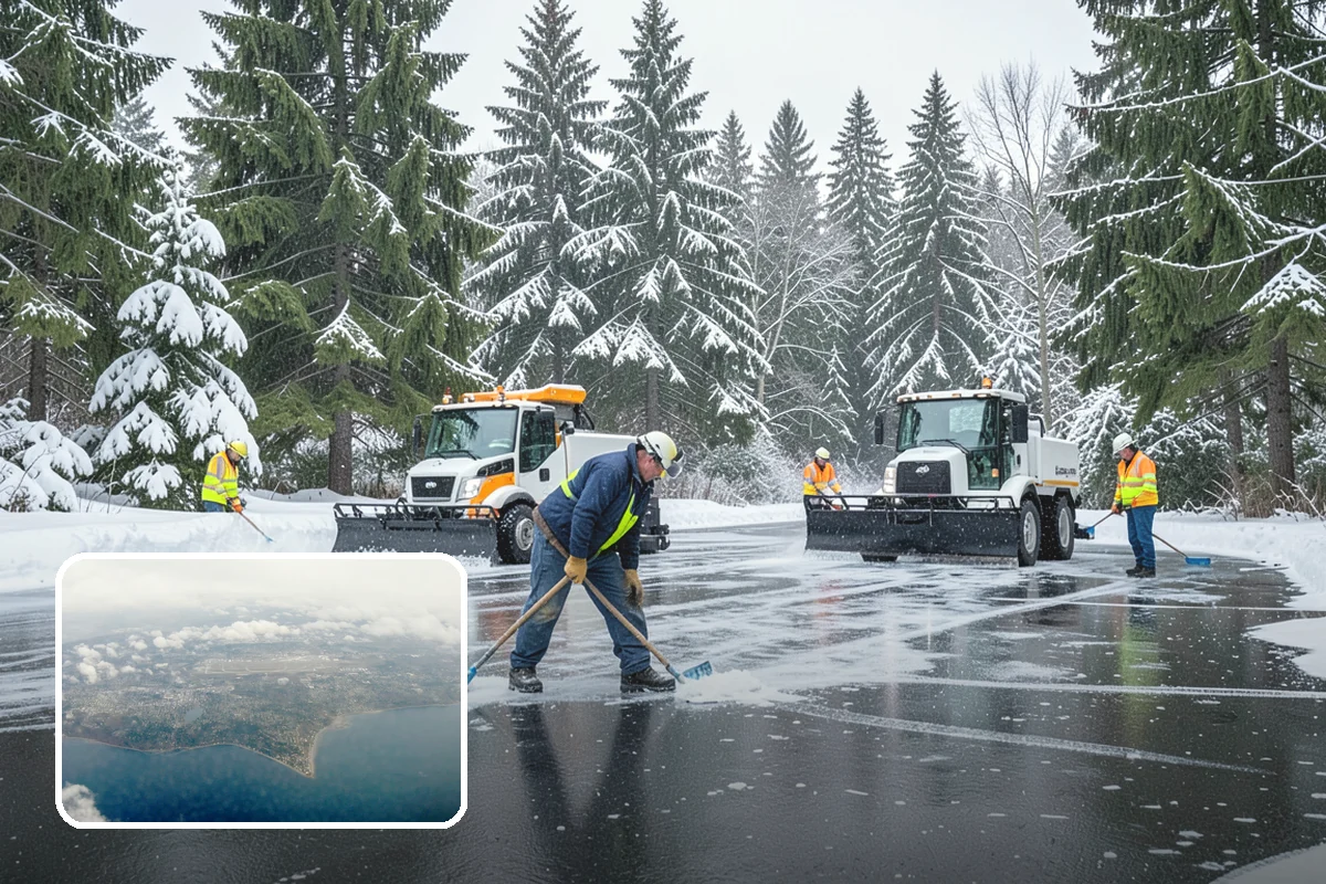 Emergency Sidewalk Clearing in Burien, King County, WA - Rapid clearing to meet local sidewalk ordinances