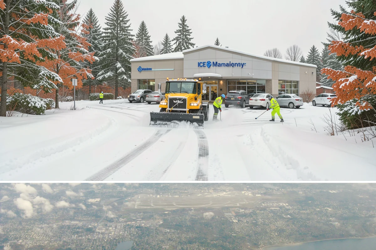 Emergency Sidewalk Clearing in Burien, King County, WA - Emergency sidewalk clearing is available throughout winter whenever a storm threatens compliance and pedestrian safety.