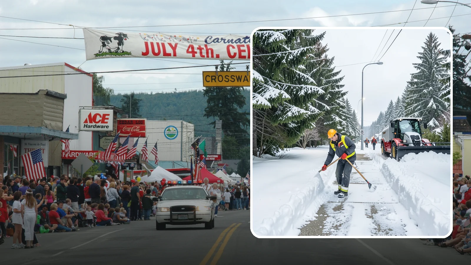 Emergency Sidewalk Clearing in Carnation, King County, WA - We clear public and private sidewalks across Western Washington on demand so pedestrians stay safe and your property stays...
