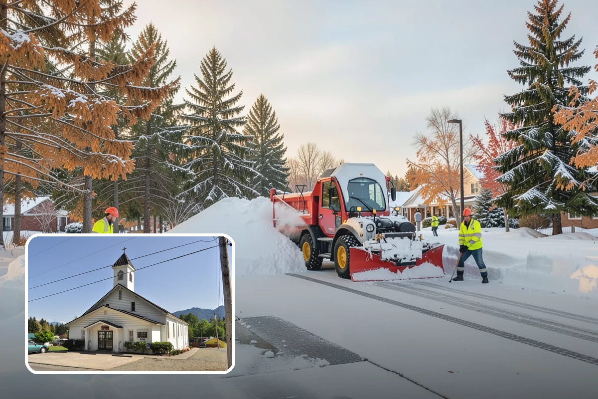 Emergency Sidewalk Clearing in Concrete, Skagit County, WA - Rapid clearing to meet local sidewalk ordinances