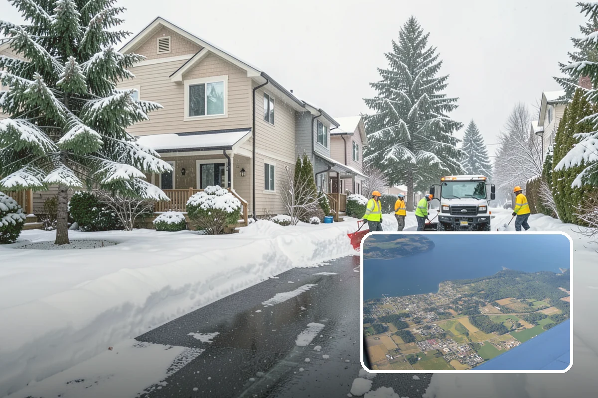 Emergency Sidewalk Clearing in Coupeville, Island County, WA - Rapid clearing to meet local sidewalk ordinances