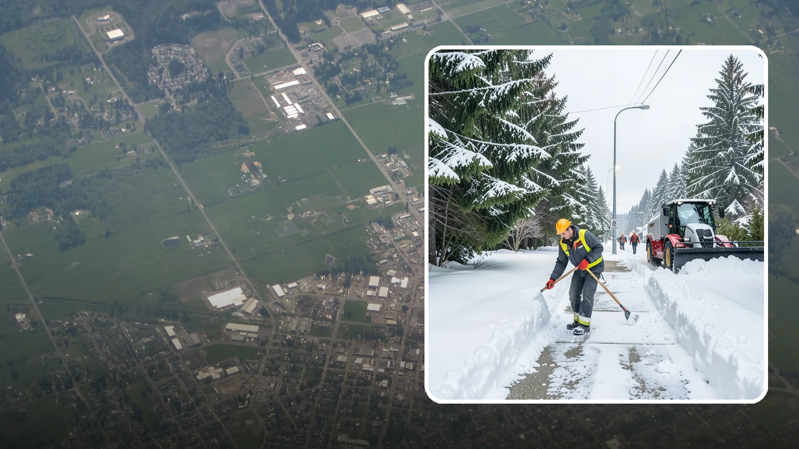 Emergency Sidewalk Clearing in Enumclaw, King County, WA - We clear public and private sidewalks across Western Washington on demand so pedestrians stay safe and your property stays...