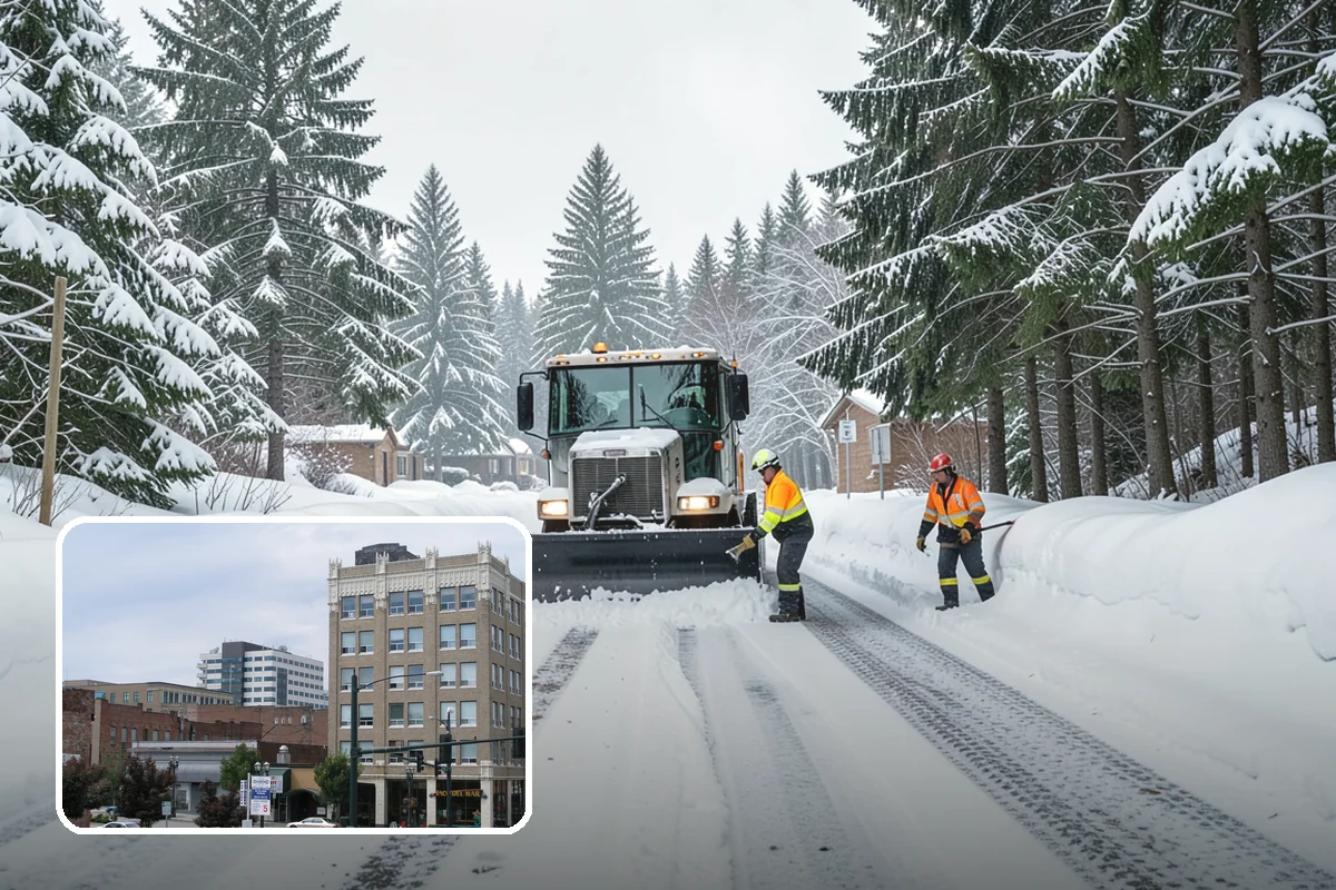 Emergency Sidewalk Clearing in Everett, Snohomish County, WA - Rapid clearing to meet local sidewalk ordinances