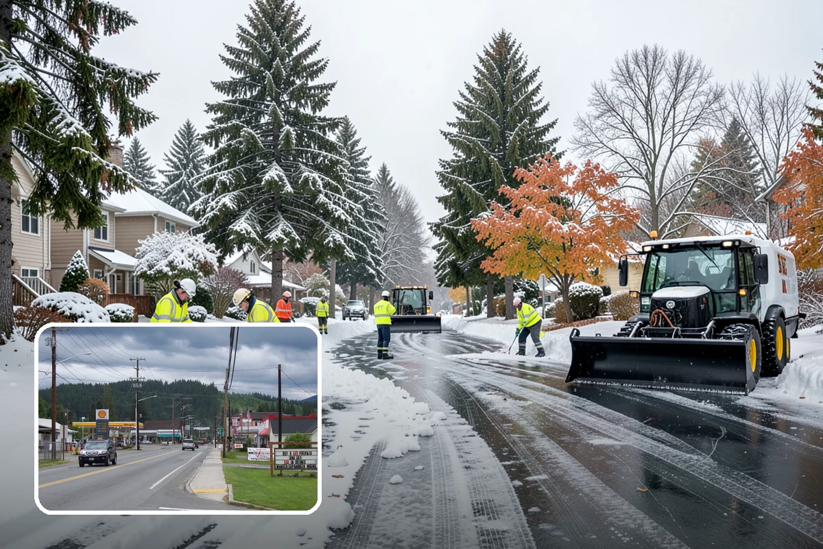 Emergency Sidewalk Clearing in Granite Falls, Snohomish County, WA - Rapid clearing to meet local sidewalk ordinances