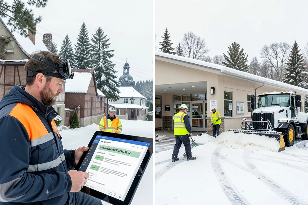 Emergency Sidewalk Clearing in Hunts Point, King County, WA - Confirm the sidewalk sections and compliance requirements