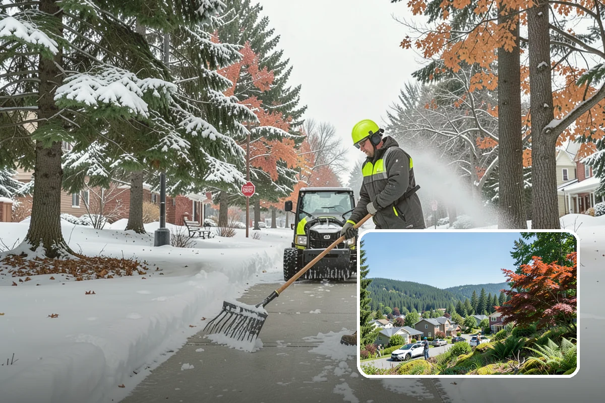 Emergency Sidewalk Clearing in Index, Snohomish County, WA - Rapid clearing to meet local sidewalk ordinances