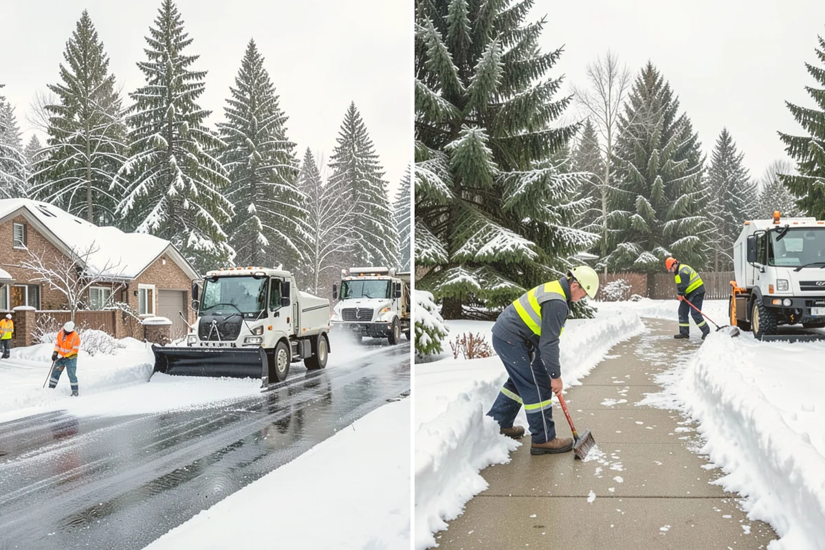 Emergency Sidewalk Clearing in Index, Snohomish County, WA - Confirm the sidewalk sections and compliance requirements