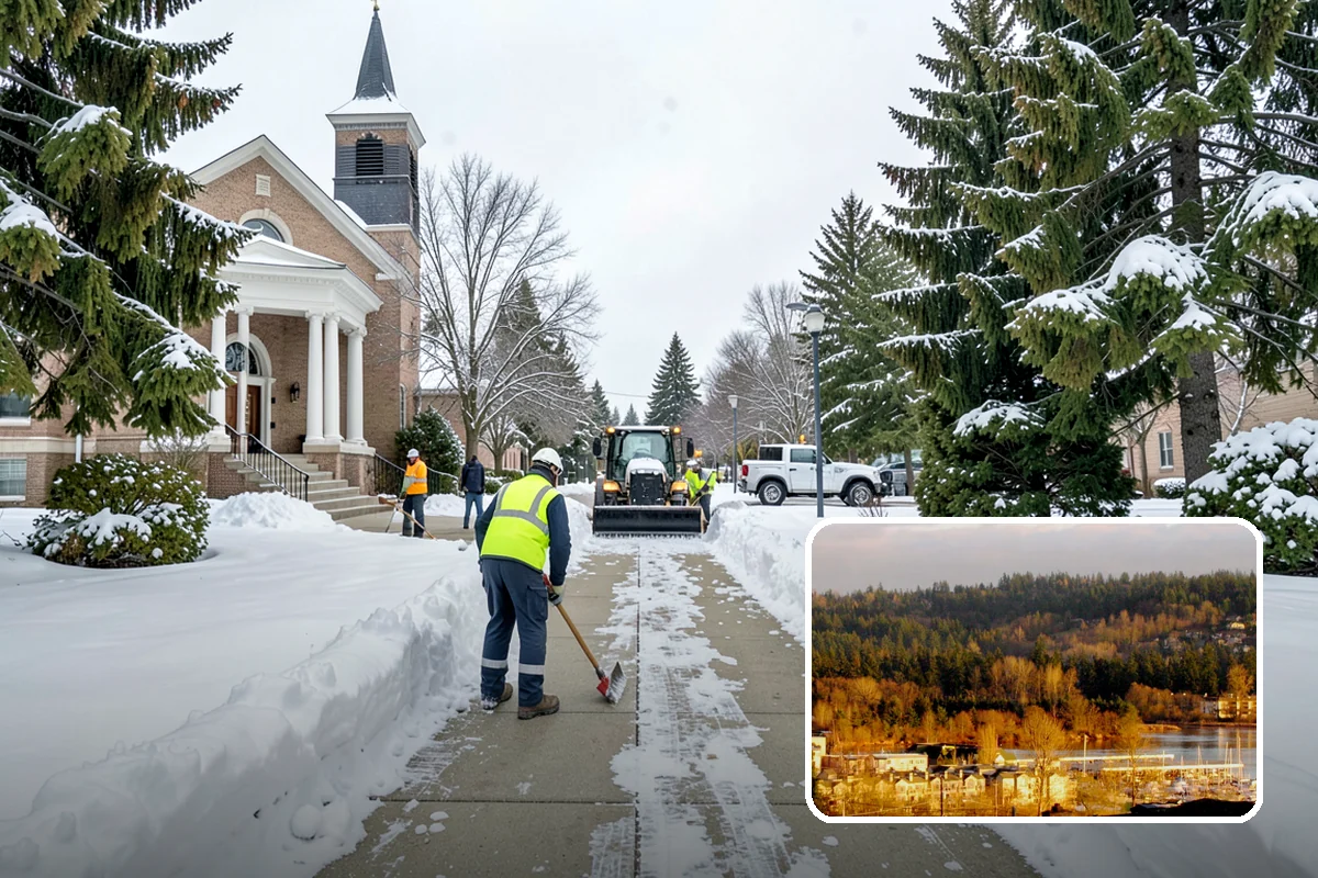 Emergency Sidewalk Clearing in Kenmore, King County, WA - Rapid clearing to meet local sidewalk ordinances